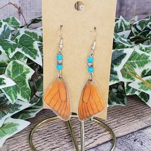 Butterfly Wing Dangle Earrings #126